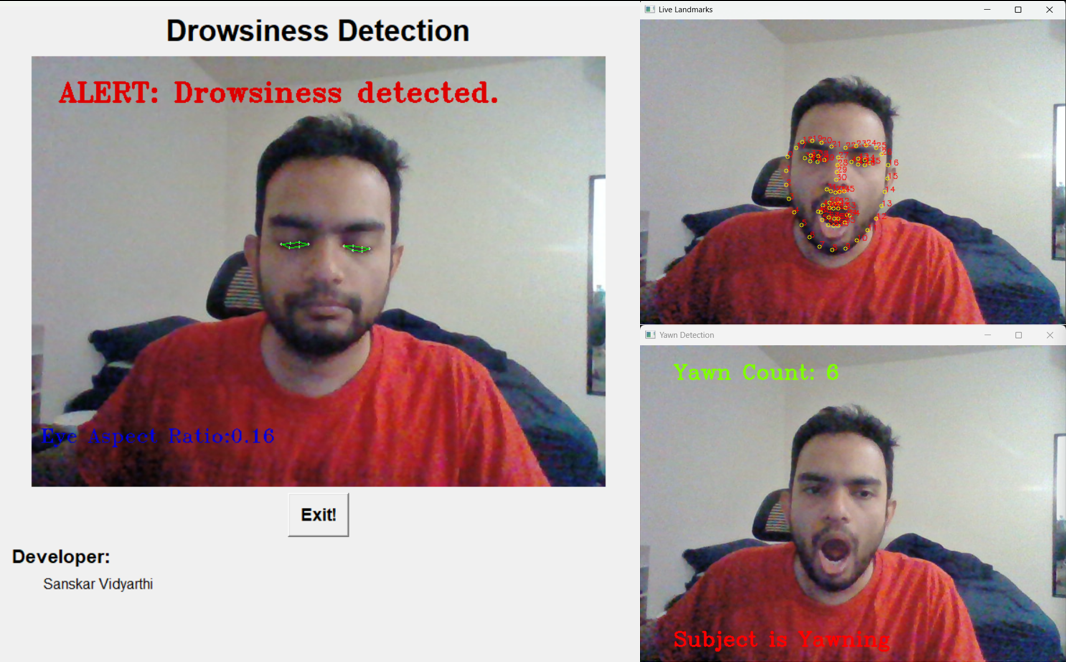 Driver Drowsiness Detection System